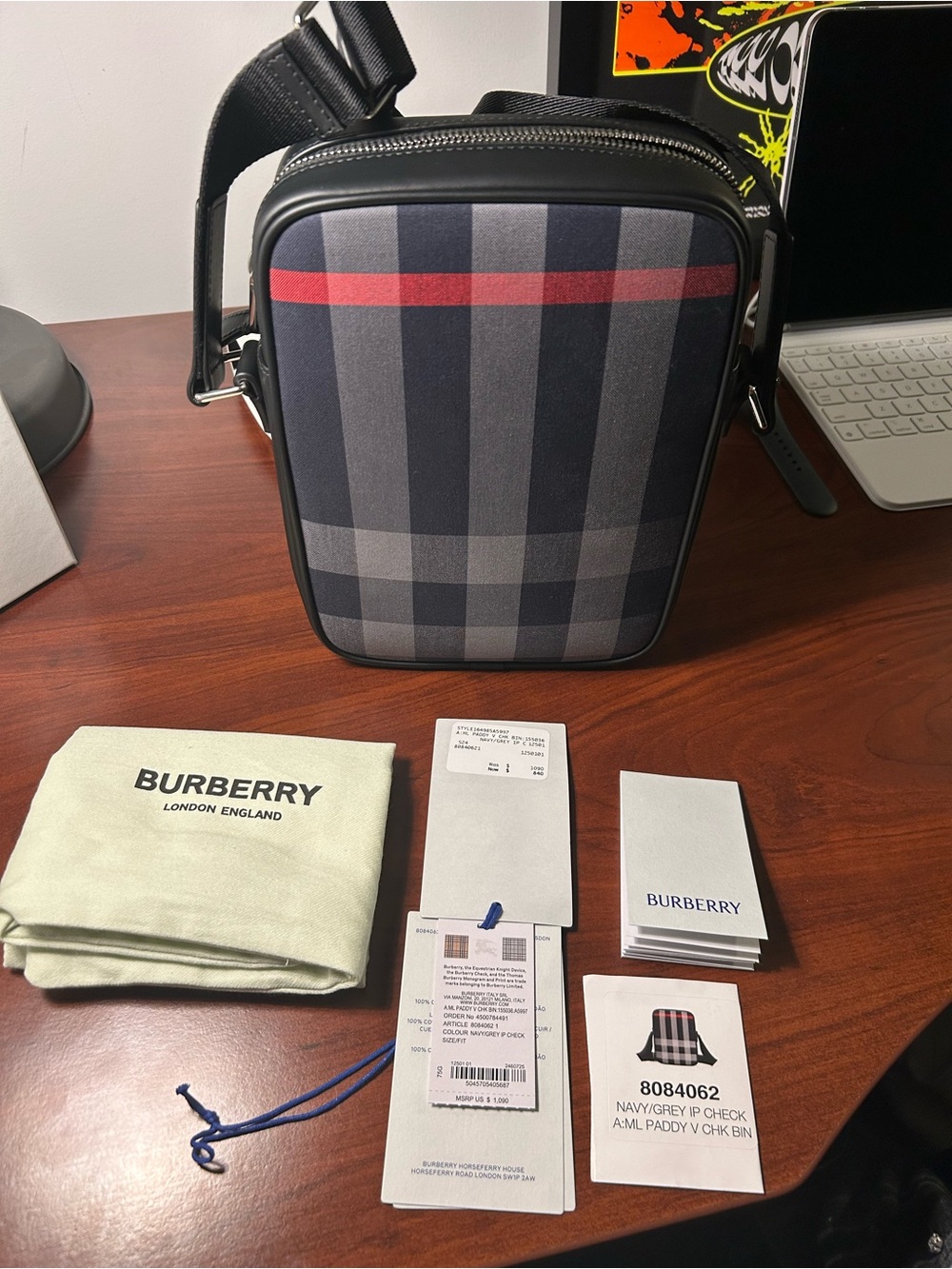 Burberry messenger bag